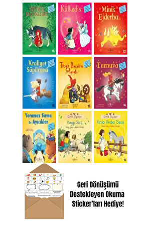 Heather Amery 9 Kitap Seti + Okuma Sticker'ları