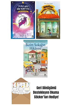 Hira Ayşe Özsoy 3 Kitap Seti + Okuma Sticker'ları