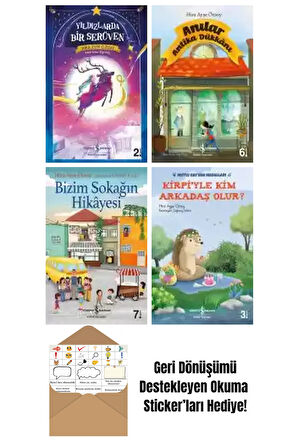 Hira Ayşe Özsoy 4 Kitap Seti + Okuma Sticker'ları