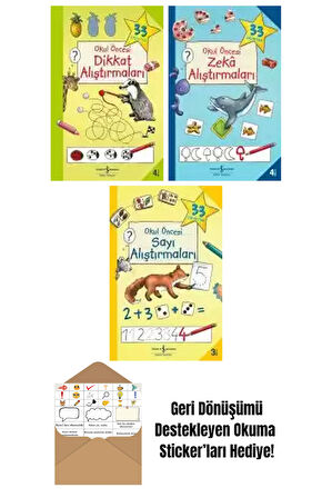 Katja Kiefer 3 Kitap Seti + Okuma Sticker'ları