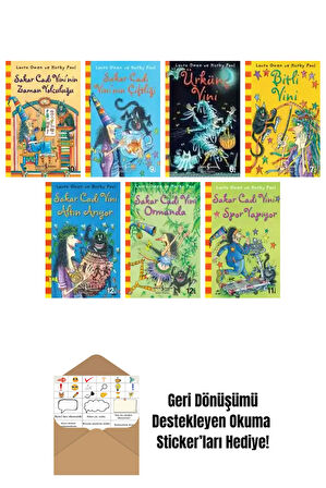 Korky Paul 7 Kitap Seti + Okuma Sticker'ları