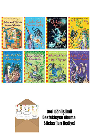 Korky Paul 8 Kitap Seti + Okuma Sticker'ları