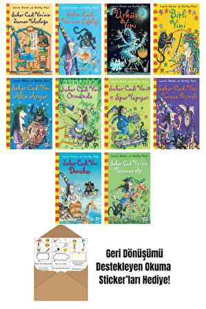 Korky Paul 10 Kitap Seti + Okuma Sticker'ları