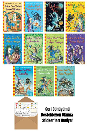 Korky Paul 11 Kitap Seti + Okuma Sticker'ları