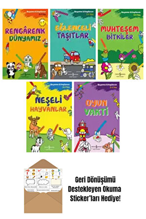 Mahir Ulaş Baytöre 5 Kitap Seti + Okuma Sticker'ları