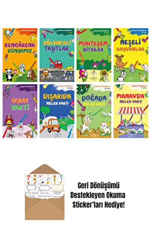 Mahir Ulaş Baytöre 8 Kitap Seti + Okuma Sticker'ları