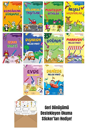 Mahir Ulaş Baytöre 10 Kitap Seti + Okuma Sticker'ları