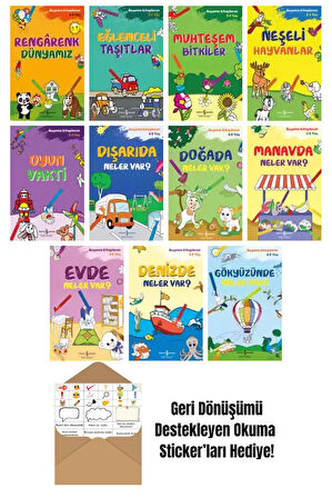 Mahir Ulaş Baytöre 11 Kitap Seti + Okuma Sticker'ları