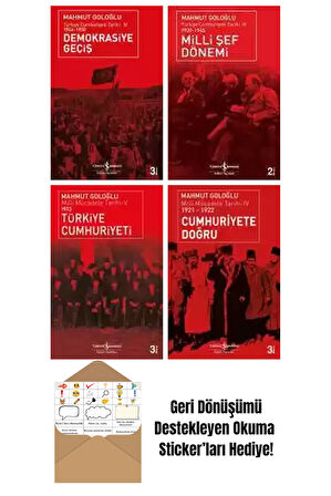 Mahmut Goloğlu 4 Kitap Seti + Okuma Sticker'ları
