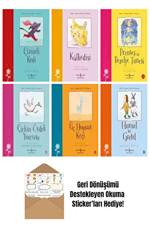 Margrete Lamond 6 Kitap Seti + Okuma Sticker'ları