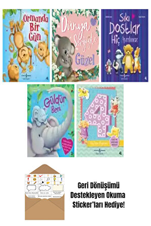 Melanie Joyce 5 Kitap Seti + Okuma Sticker'ları