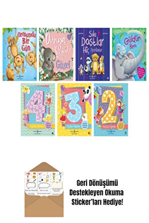 Melanie Joyce 7 Kitap Seti + Okuma Sticker'ları