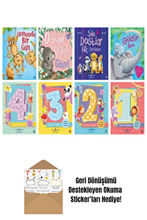 Melanie Joyce 8 Kitap Seti + Okuma Sticker'ları