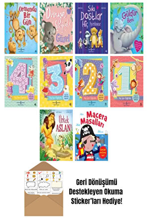 Melanie Joyce 10 Kitap Seti + Okuma Sticker'ları