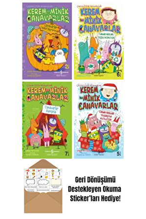 Melanie Williamson 4 Kitap Seti + Okuma Sticker'ları