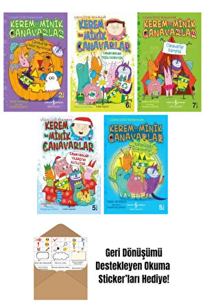 Melanie Williamson 5 Kitap Seti + Okuma Sticker'ları