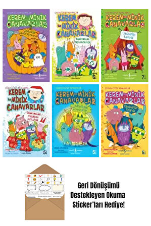 Melanie Williamson 6 Kitap Seti + Okuma Sticker'ları