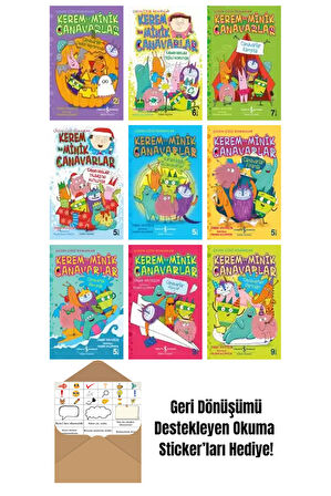 Melanie Williamson 9 Kitap Seti + Okuma Sticker'ları