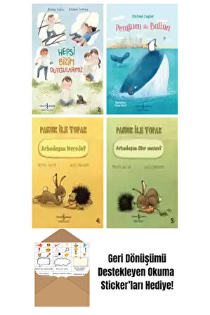 Michael Engler 4 Kitap Seti + Okuma Sticker'ları