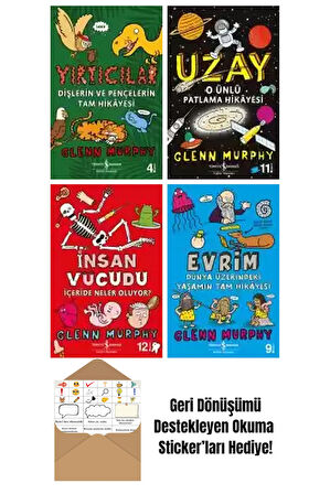 Mike Philips 4 Kitap Seti + Okuma Sticker'ları