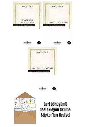 Molière 3 Kitap Seti + Okuma Sticker'ları