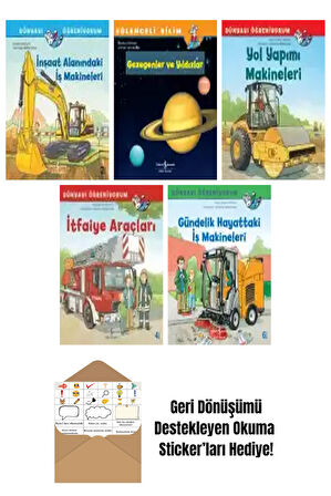 Monika Wittmann 5 Kitap Seti + Okuma Sticker'ları