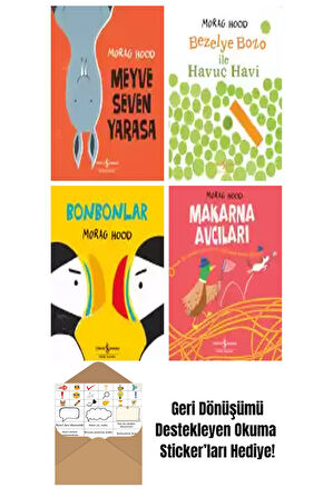 Morag Hood 4 Kitap Seti + Okuma Sticker'ları