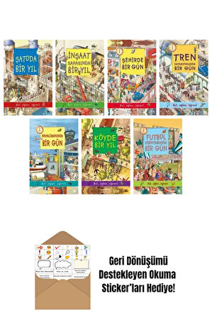 Olivia Brookes 7 Kitap Seti + Okuma Sticker'ları