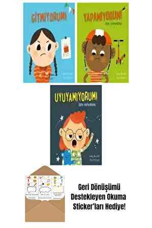 Pau Morgan 3 Kitap Seti + Okuma Sticker'ları