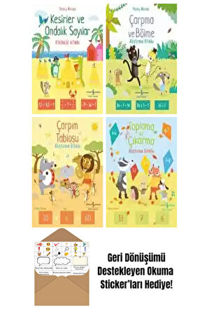 Penny Worms 4 Kitap Seti + Okuma Sticker'ları