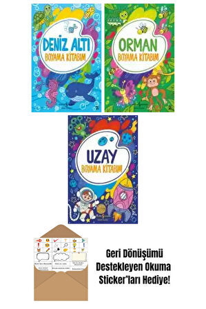 Pervin Özcan 3 Kitap Seti + Okuma Sticker'ları