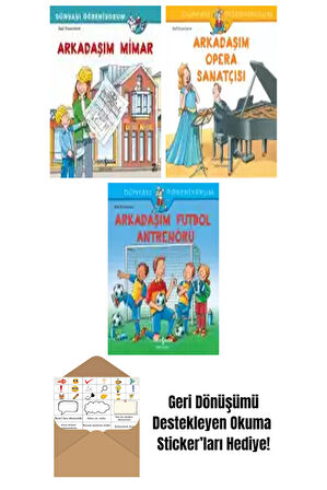 Ralf Butschkow 3 Kitap Seti + Okuma Sticker'ları