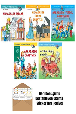 Ralf Butschkow 5 Kitap Seti + Okuma Sticker'ları