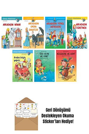 Ralf Butschkow 7 Kitap Seti + Okuma Sticker'ları