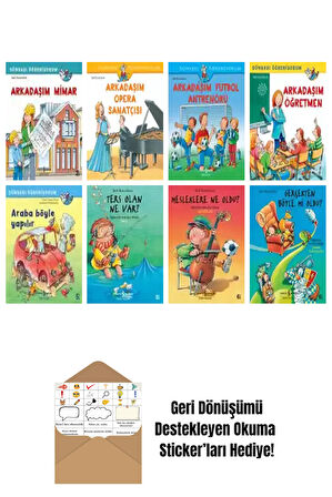 Ralf Butschkow 8 Kitap Seti + Okuma Sticker'ları