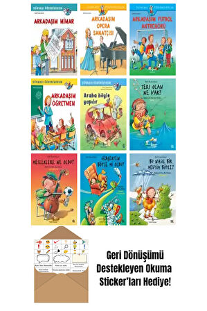 Ralf Butschkow 9 Kitap Seti + Okuma Sticker'ları