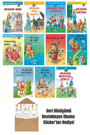 Ralf Butschkow 11 Kitap Seti + Okuma Sticker'ları