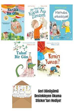 Rebecca Cobb 5 Kitap Seti + Okuma Sticker'ları