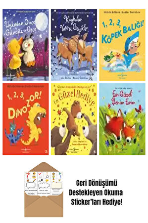 Rosalind Beardshaw 6 Kitap Seti + Okuma Sticker'ları