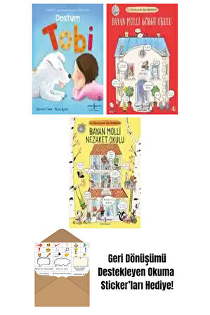 Rosie Reeve 3 Kitap Seti + Okuma Sticker'ları