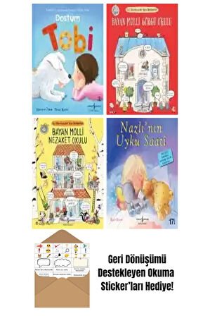 Rosie Reeve 4 Kitap Seti + Okuma Sticker'ları