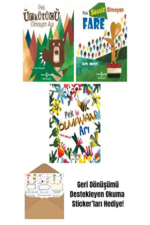 Ruth Waters 3 Kitap Seti + Okuma Sticker'ları