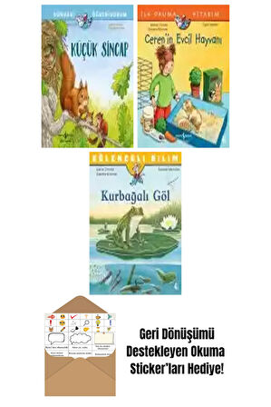 Sabine Choinski 3 Kitap Seti + Okuma Sticker'ları
