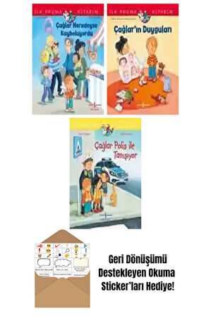 Sabine Kraushaar 3 Kitap Seti + Okuma Sticker'ları