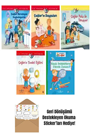 Sabine Kraushaar 5 Kitap Seti + Okuma Sticker'ları