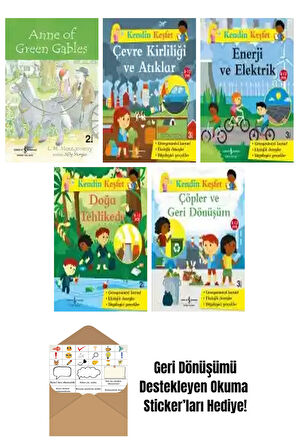 Sally Morgan 5 Kitap Seti + Okuma Sticker'ları