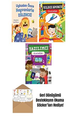 Sarah Lawrence 3 Kitap Seti + Okuma Sticker'ları