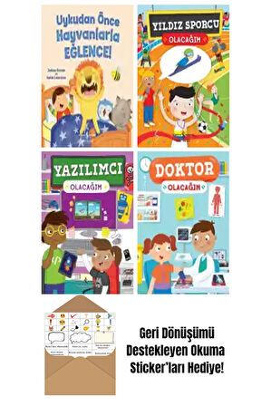 Sarah Lawrence 4 Kitap Seti + Okuma Sticker'ları