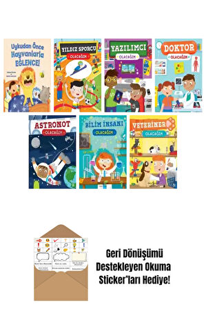 Sarah Lawrence 7 Kitap Seti + Okuma Sticker'ları