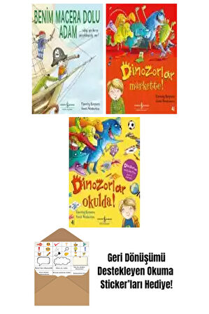 Sarah Warburton 3 Kitap Seti + Okuma Sticker'ları